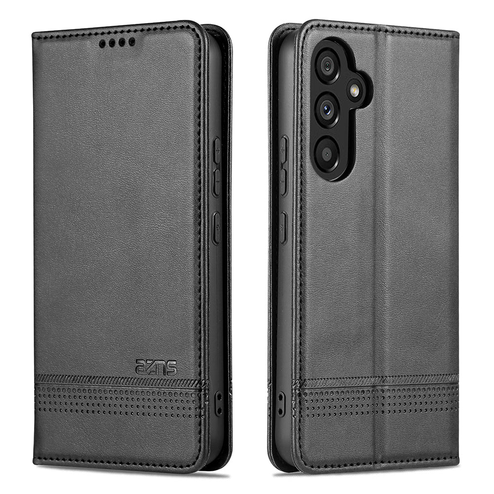 AZNS Anti-fall Phone Case For Samsung Galaxy A54 5G Stand Wallet Cowhide Texture PU Leather Magnetic Auto-absorbed Folio Flip Phone Cover AZNS Anti-fall Phone Case For Samsung Galaxy A54 5G Stand Wallet Cowhide Texture PU Leather Magnetic Auto-absorbed Folio Flip Phone Cover